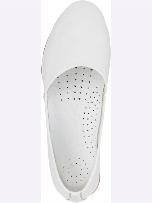 Mocassins Cuir Nappa De Vache - Taille Standard - helline - Kiabi