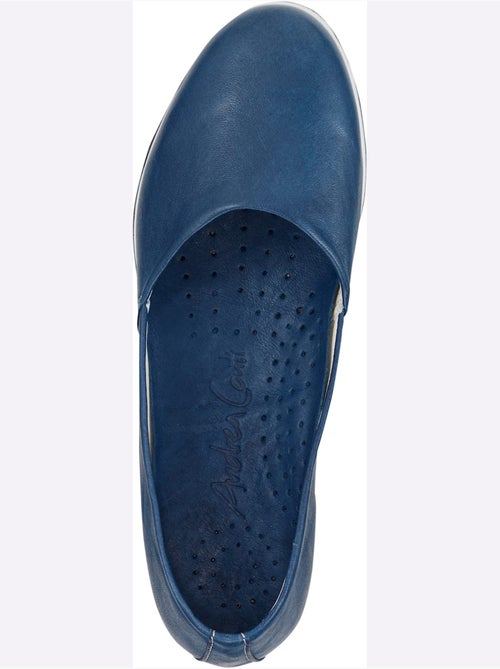 Mocassins Cuir Nappa De Vache - Taille Standard - helline - Kiabi