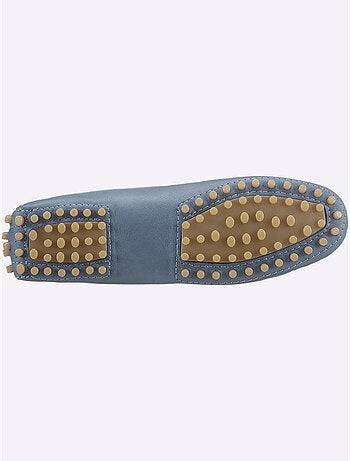 Mocassins Cuir Nappa De Vache - Taille Standard - Helline