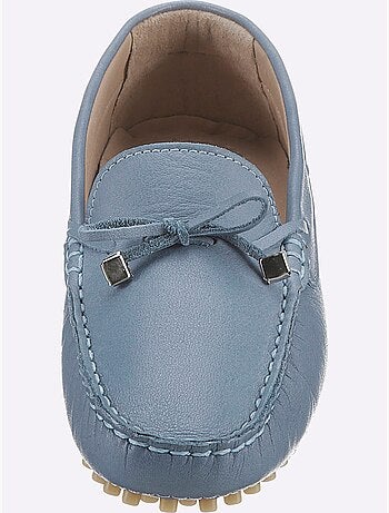 Mocassins Cuir Nappa De Vache - Taille Standard - Helline