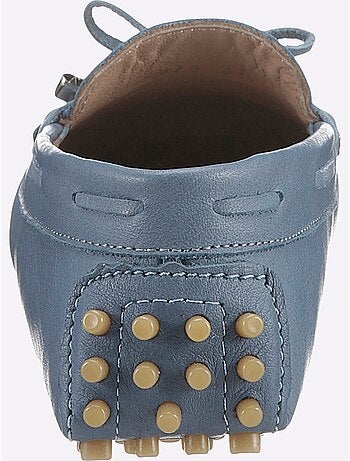 Mocassins Cuir Nappa De Vache - Taille Standard - Helline