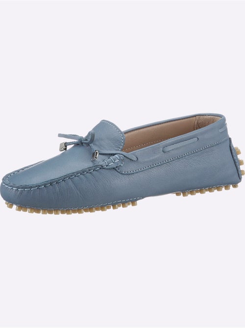 Mocassins Cuir Nappa De Vache - Taille Standard - helline - Kiabi