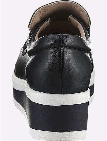 Mocassins Cuir Nappa De Vache - Taille Standard - helline