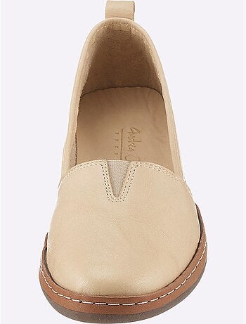 Mocassins Cuir Nappa De Vache - Taille Standard - helline