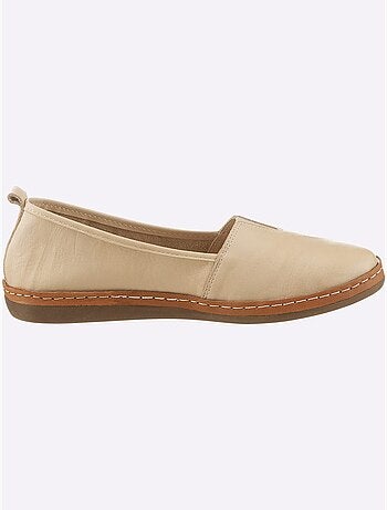 Mocassins Cuir Nappa De Vache - Taille Standard - helline