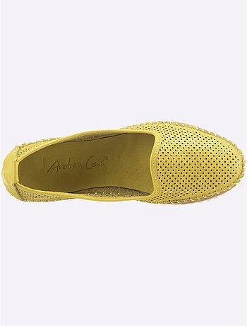 Mocassins Cuir Nappa De Vache - Taille Standard - Helline