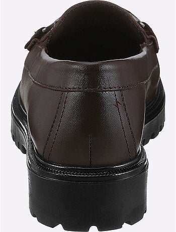 Mocassins cuir nappa de vache - taille standard - helline