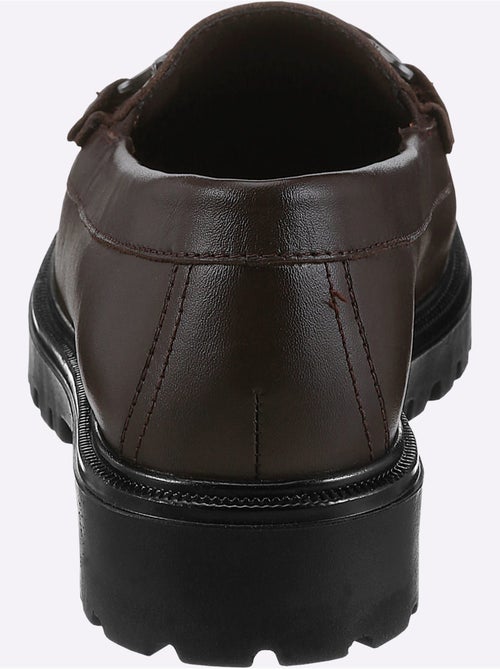 Mocassins cuir nappa de vache - taille standard - helline - Kiabi Mocassins cuir nappa de vache - taille standard - helline - Kiabi