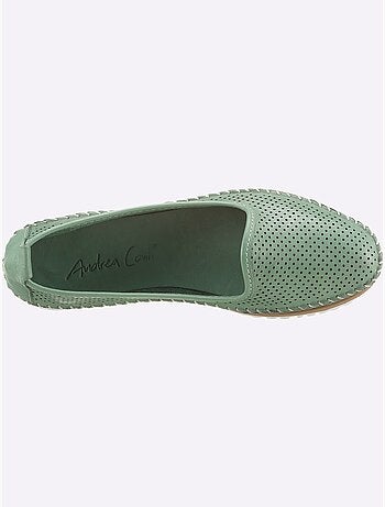 Mocassins Cuir Nappa De Vache - Taille Standard - Helline