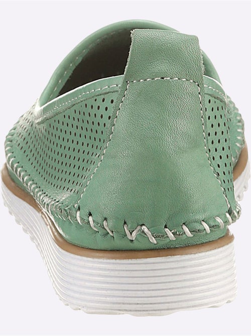 Mocassins Cuir Nappa De Vache - Taille Standard - Helline - Kiabi