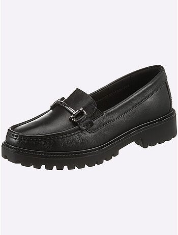 Mocassins cuir nappa de vache - taille standard - helline