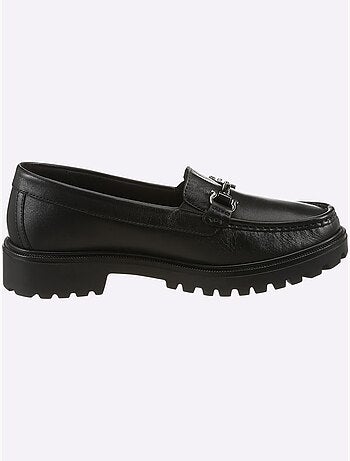 Mocassins cuir nappa de vache - taille standard - helline