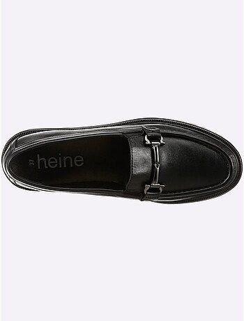 Mocassins cuir nappa de vache - taille standard - helline