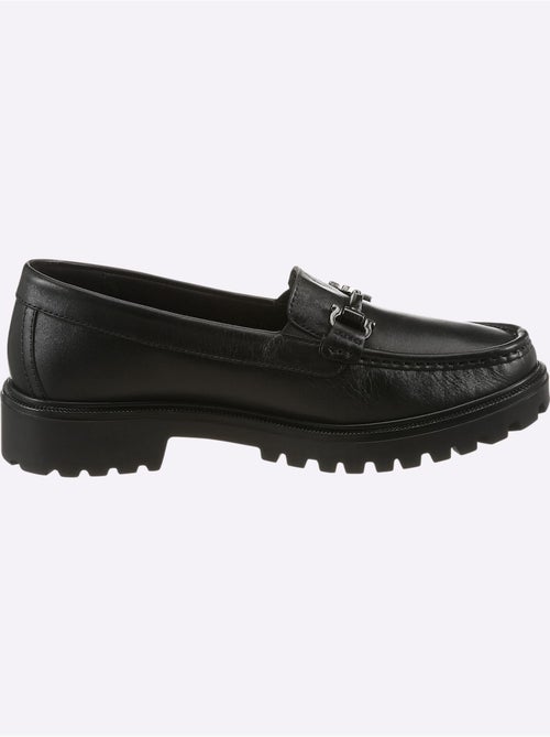 Mocassins cuir nappa de vache - taille standard - helline - Kiabi Mocassins cuir nappa de vache - taille standard - helline - Kiabi