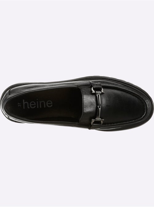 Mocassins cuir nappa de vache - taille standard - helline - Kiabi Mocassins cuir nappa de vache - taille standard - helline - Kiabi