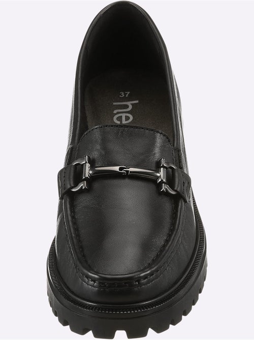 Mocassins cuir nappa de vache - taille standard - helline - Kiabi Mocassins cuir nappa de vache - taille standard - helline - Kiabi