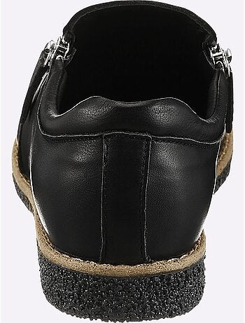 Mocassins Cuir Nappa De Vache - Taille Standard - Helline