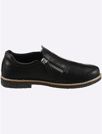 Mocassins Cuir Nappa De Vache - Taille Standard - Helline