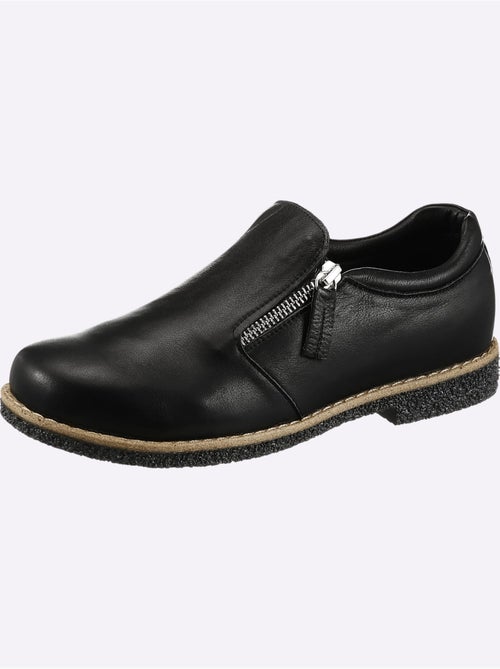 Mocassins Cuir Nappa De Vache - Taille Standard - Helline - Kiabi Mocassins Cuir Nappa De Vache - Taille Standard - Helline - Kiabi
