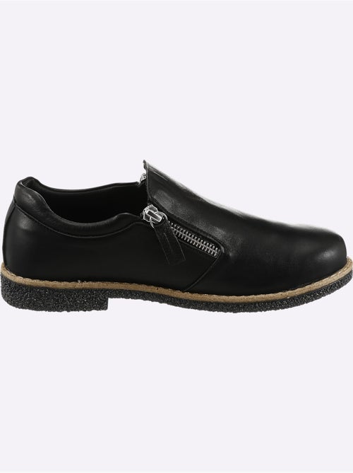 Mocassins Cuir Nappa De Vache - Taille Standard - Helline - Kiabi Mocassins Cuir Nappa De Vache - Taille Standard - Helline - Kiabi