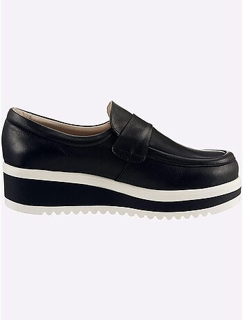 Mocassins Cuir Nappa De Vache - Taille Standard - helline