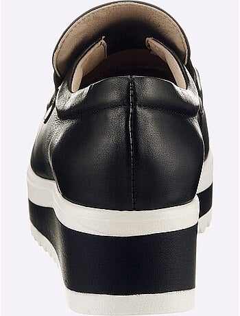 Mocassins Cuir Nappa De Vache - Taille Standard - helline