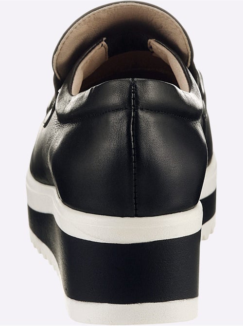 Mocassins Cuir Nappa De Vache - Taille Standard - helline - Kiabi