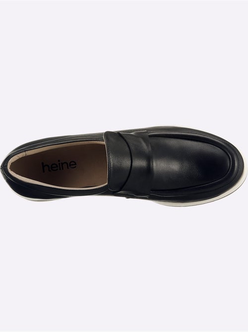 Mocassins Cuir Nappa De Vache - Taille Standard - helline - Kiabi