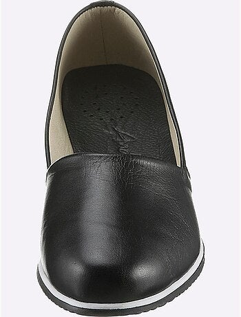 Mocassins Cuir Nappa De Vache - Taille Standard - helline