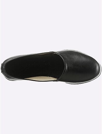 Mocassins Cuir Nappa De Vache - Taille Standard - helline