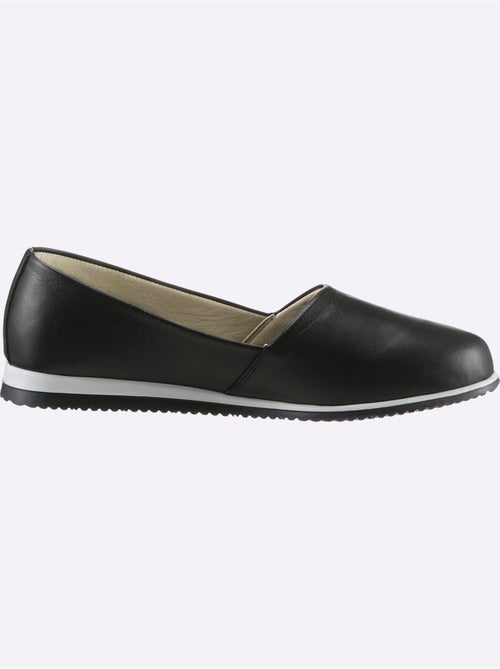 Mocassins Cuir Nappa De Vache - Taille Standard - helline - Kiabi