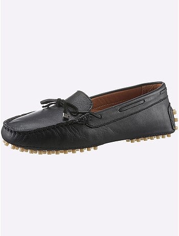 Mocassins Cuir Nappa De Vache - Taille Standard - helline