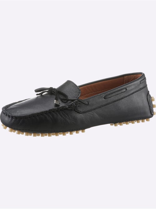 Mocassins Cuir Nappa De Vache - Taille Standard - helline - Kiabi