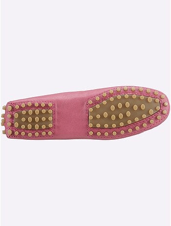 Mocassins Cuir Nappa De Vache - Taille Standard - Helline