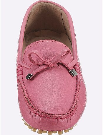 Mocassins Cuir Nappa De Vache - Taille Standard - Helline