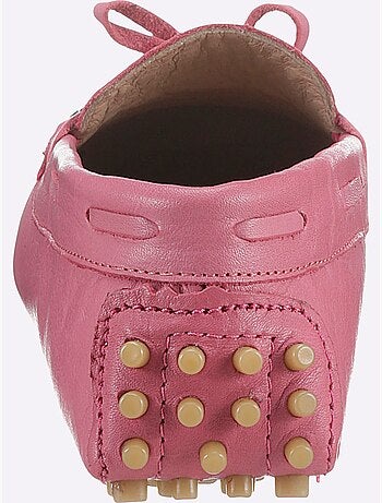 Mocassins Cuir Nappa De Vache - Taille Standard - Helline