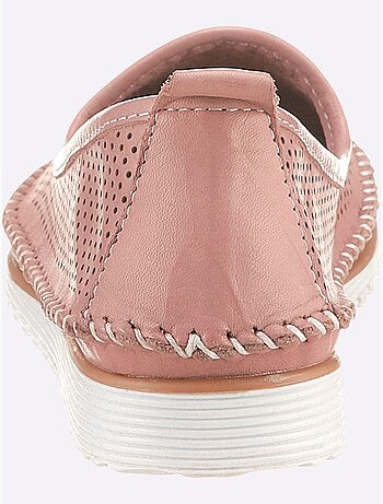 Mocassins Cuir Nappa De Vache - Taille Standard - Helline