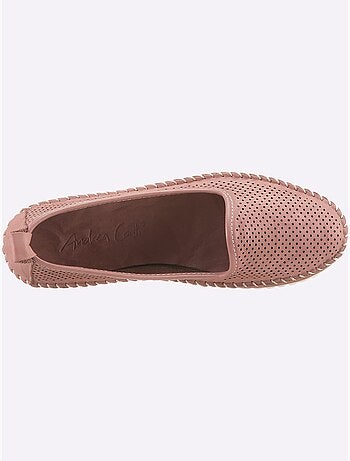Mocassins Cuir Nappa De Vache - Taille Standard - Helline