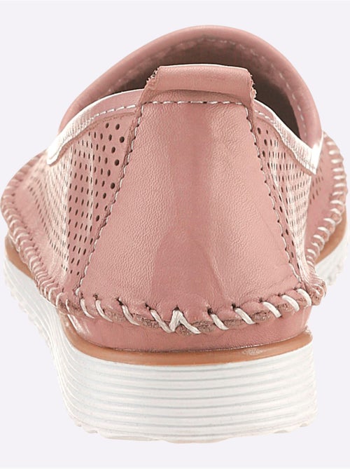 Mocassins Cuir Nappa De Vache - Taille Standard - helline - Kiabi