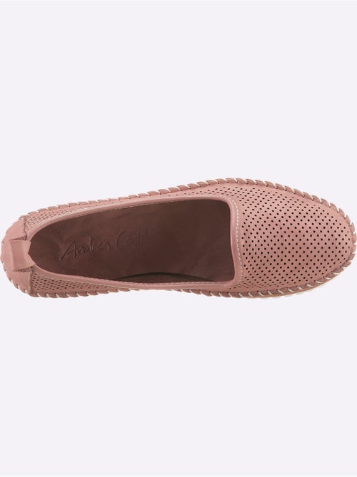 Mocassins Cuir Nappa De Vache - Taille Standard - helline - Kiabi