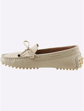 Mocassins Cuir Nappa De Vache - Taille Standard - helline