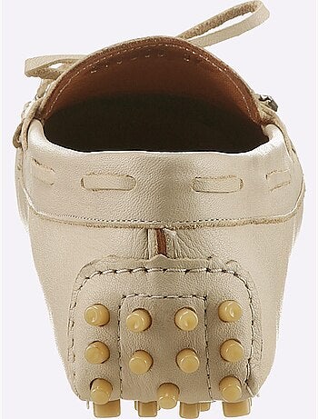 Mocassins Cuir Nappa De Vache - Taille Standard - helline