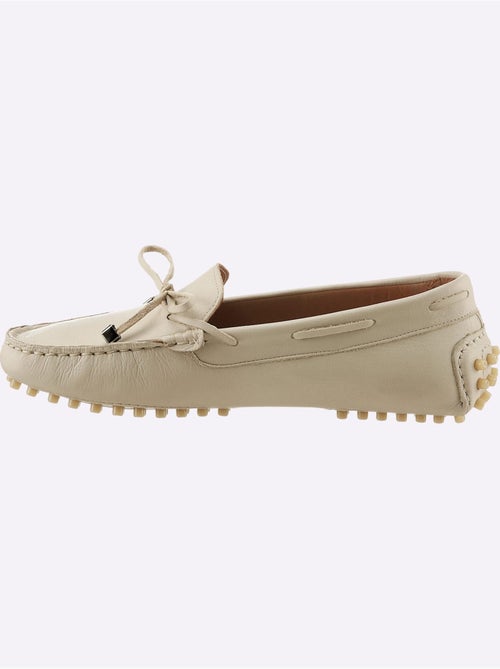 Mocassins Cuir Nappa De Vache - Taille Standard - helline - Kiabi
