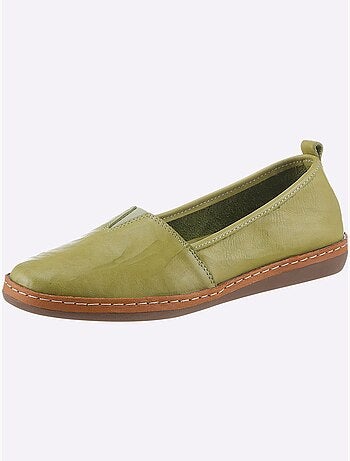 Mocassins Cuir Nappa De Vache - Taille Standard - Helline