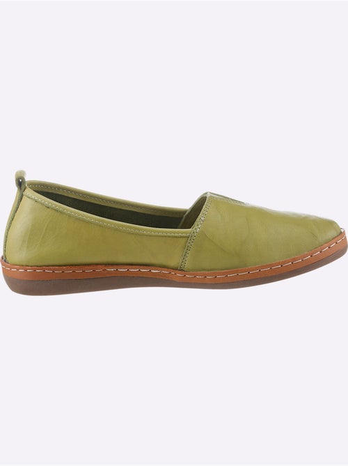 Mocassins Cuir Nappa De Vache - Taille Standard - helline - Kiabi