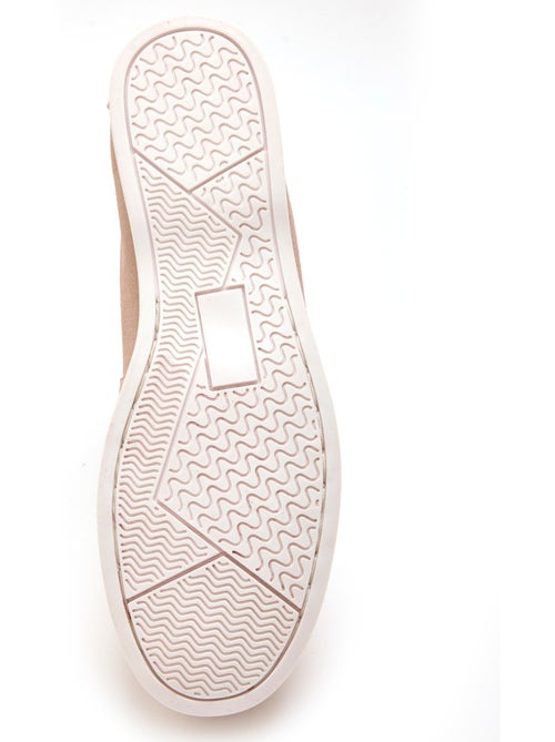 Mocassins cuir nubuck bateau - PEDICONFORT - Kiabi