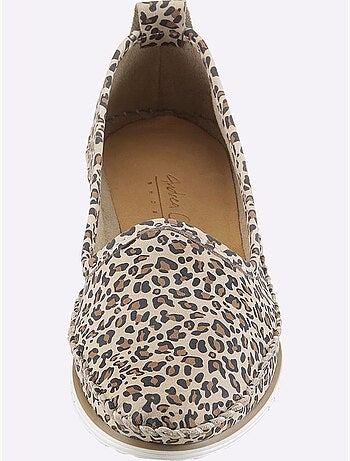 Mocassins Cuir Nubuck De Qualité Supérieure - Taille Standard - helline