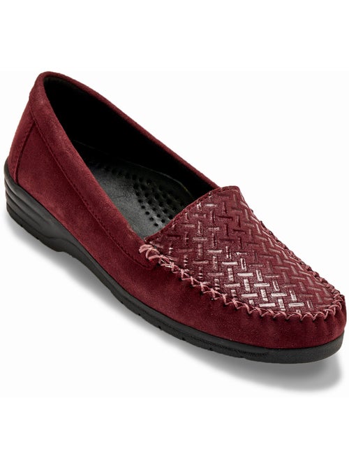 Mocassins cuir velours - PEDICONFORT - Kiabi