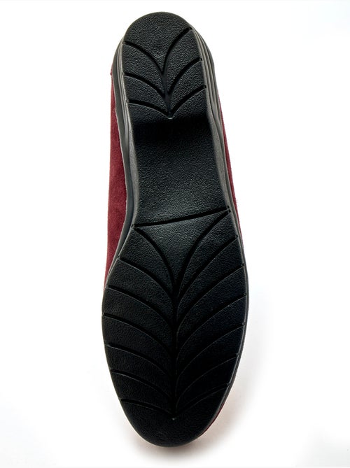 Mocassins cuir velours - PEDICONFORT - Kiabi