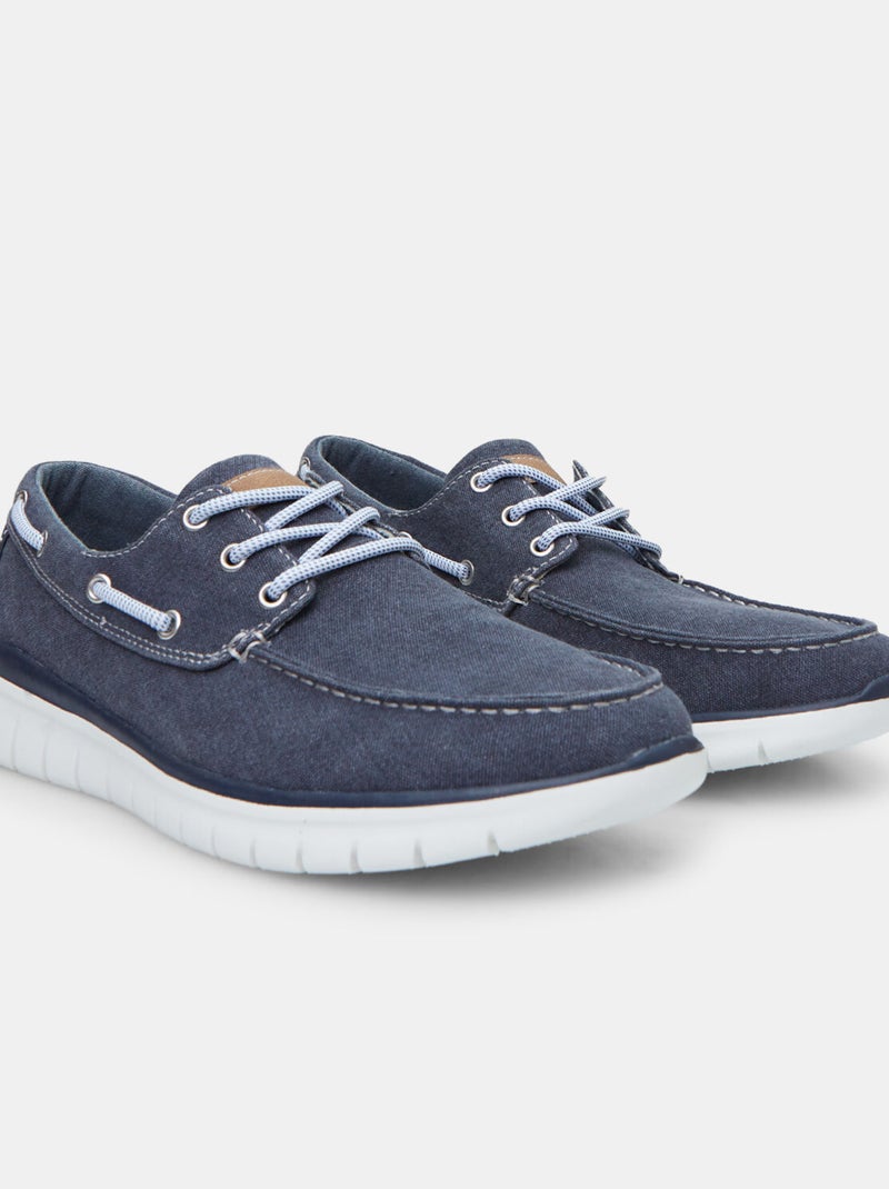 Mocassins de bateau BATA Bleu - Kiabi